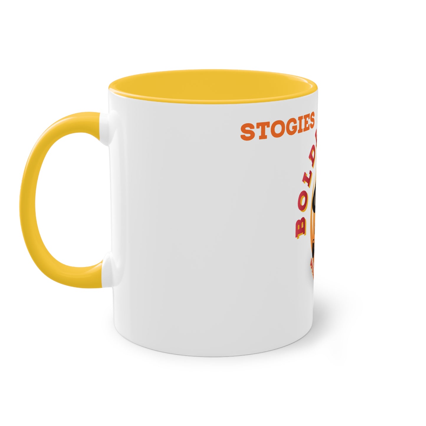 Boldly Brewed Two-Tone Coffee Mug for Coffee Lovers, Unique Gift for Dads, Smokers, Tea Enthusiasts, Perfect for Father's Day, Birthdays