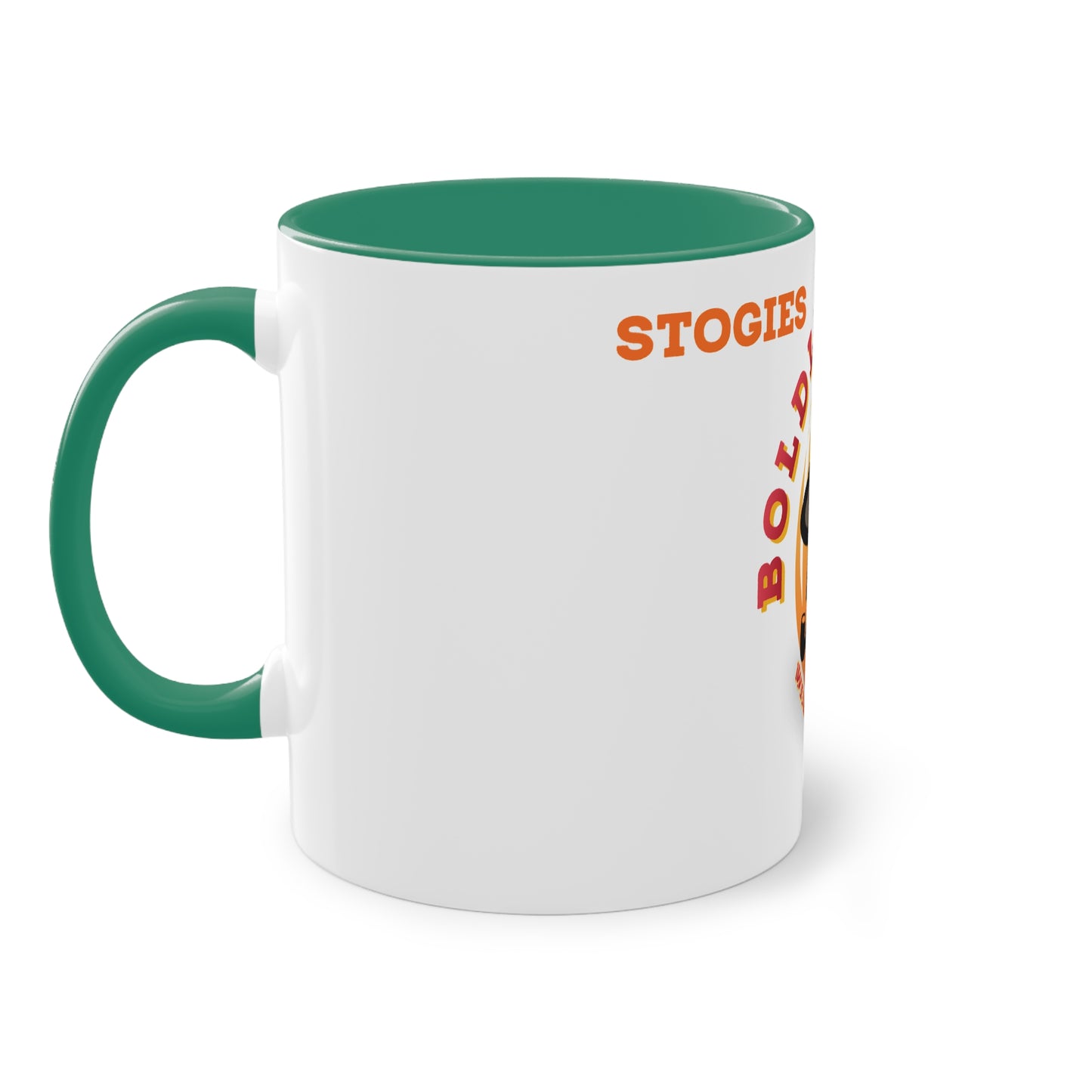 Boldly Brewed Two-Tone Coffee Mug for Coffee Lovers, Unique Gift for Dads, Smokers, Tea Enthusiasts, Perfect for Father's Day, Birthdays