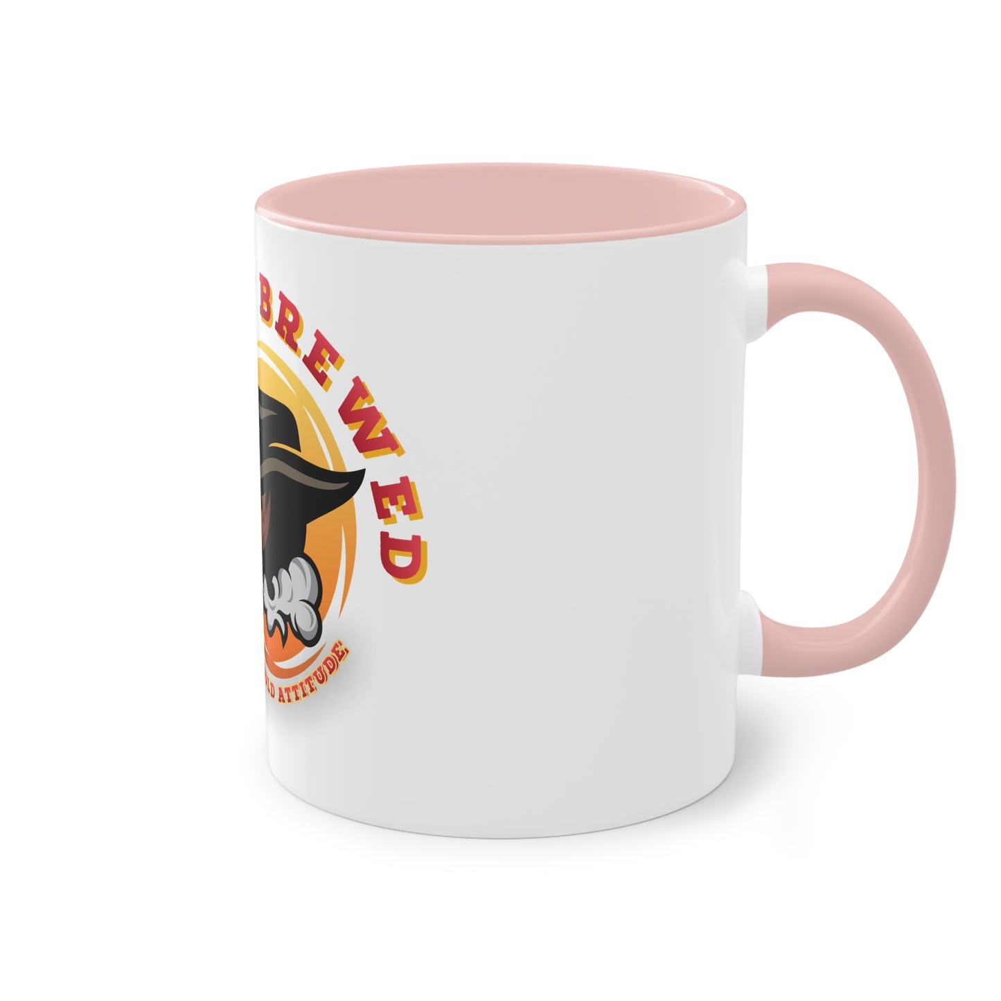 Boldly Brewed Two-Tone Coffee Mug for Coffee Lovers, Unique Gift for Dads, Smokers, Tea Enthusiasts, Perfect for Father's Day, Birthdays