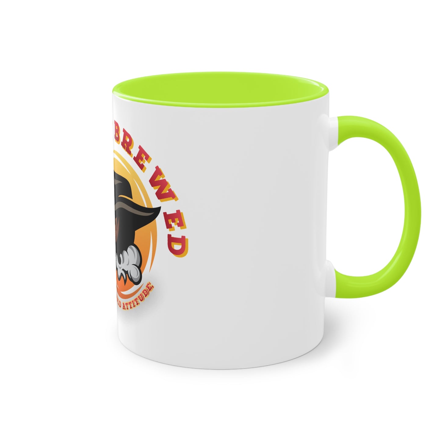 Boldly Brewed Two-Tone Coffee Mug for Coffee Lovers, Unique Gift for Dads, Smokers, Tea Enthusiasts, Perfect for Father's Day, Birthdays