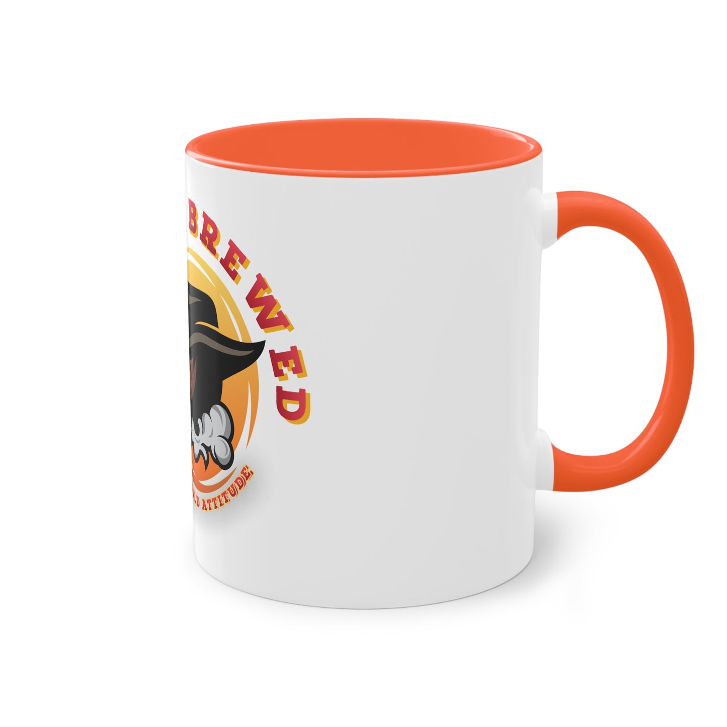 Boldly Brewed Two-Tone Coffee Mug for Coffee Lovers, Unique Gift for Dads, Smokers, Tea Enthusiasts, Perfect for Father's Day, Birthdays