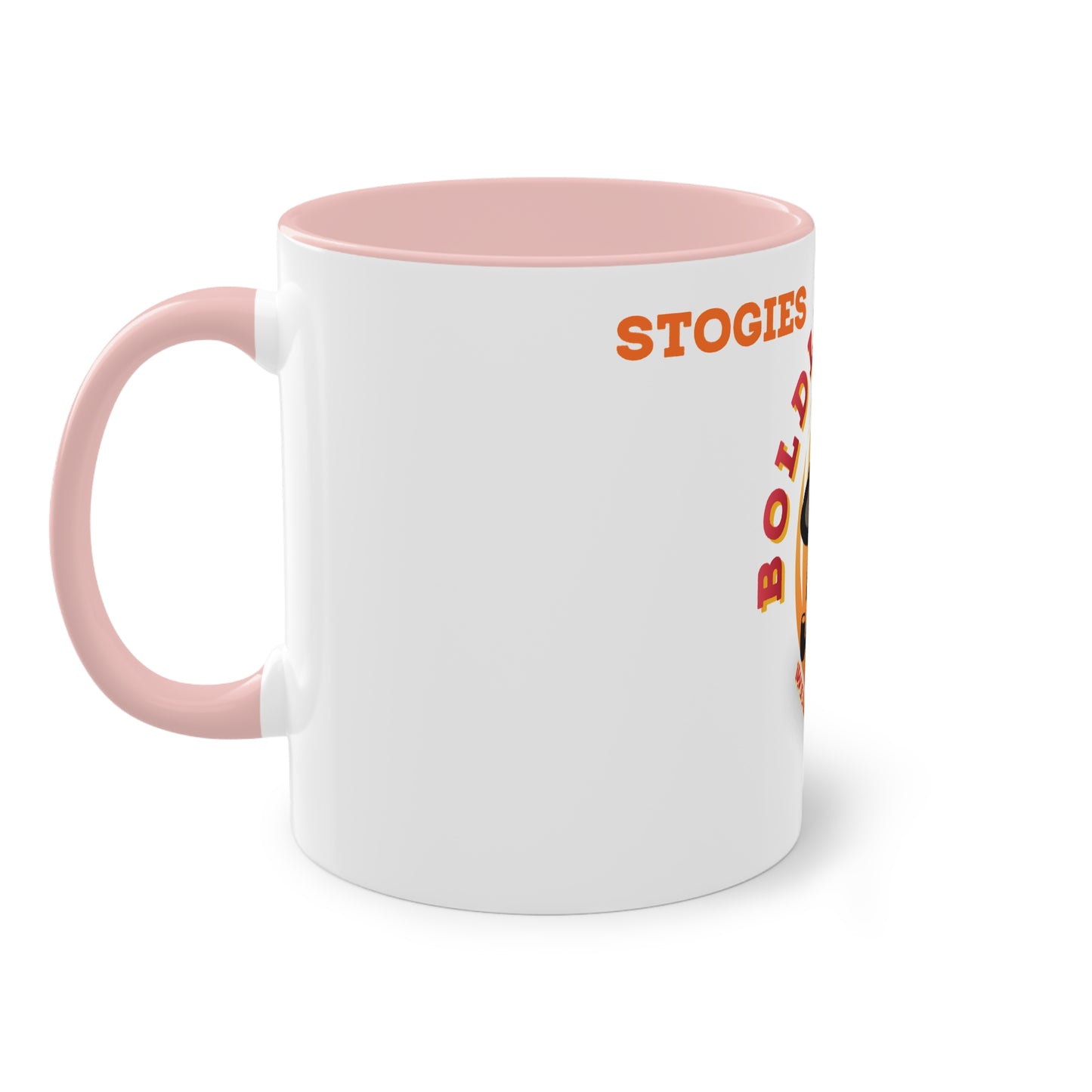 Boldly Brewed Two-Tone Coffee Mug for Coffee Lovers, Unique Gift for Dads, Smokers, Tea Enthusiasts, Perfect for Father's Day, Birthdays