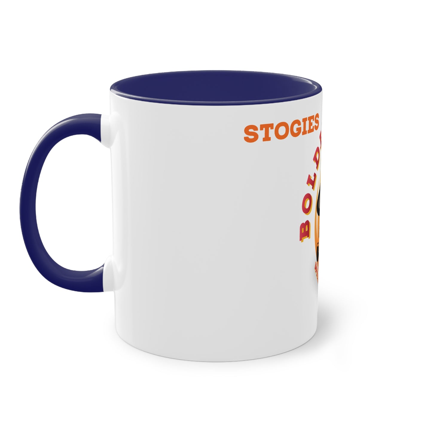 Boldly Brewed Two-Tone Coffee Mug for Coffee Lovers, Unique Gift for Dads, Smokers, Tea Enthusiasts, Perfect for Father's Day, Birthdays