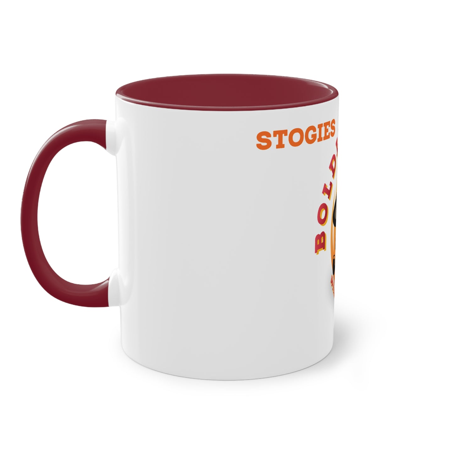 Boldly Brewed Two-Tone Coffee Mug for Coffee Lovers, Unique Gift for Dads, Smokers, Tea Enthusiasts, Perfect for Father's Day, Birthdays