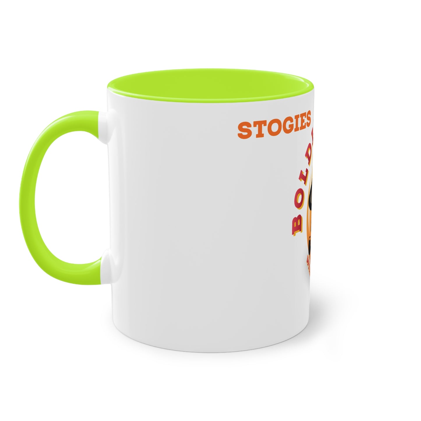 Boldly Brewed Two-Tone Coffee Mug for Coffee Lovers, Unique Gift for Dads, Smokers, Tea Enthusiasts, Perfect for Father's Day, Birthdays