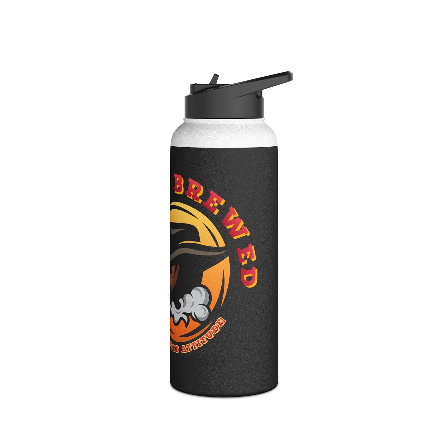 Stainless Steel Water Bottle, Standard Lid