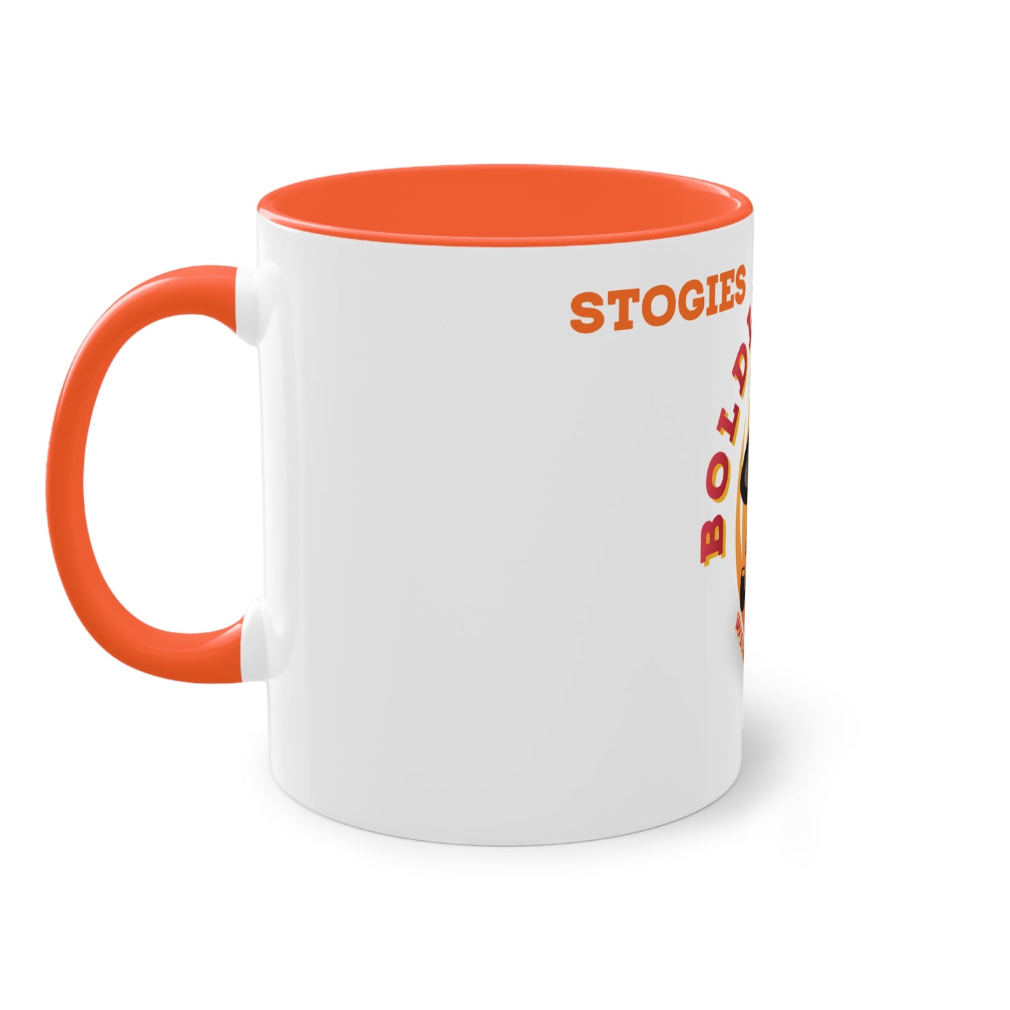 Boldly Brewed Two-Tone Coffee Mug for Coffee Lovers, Unique Gift for Dads, Smokers, Tea Enthusiasts, Perfect for Father's Day, Birthdays