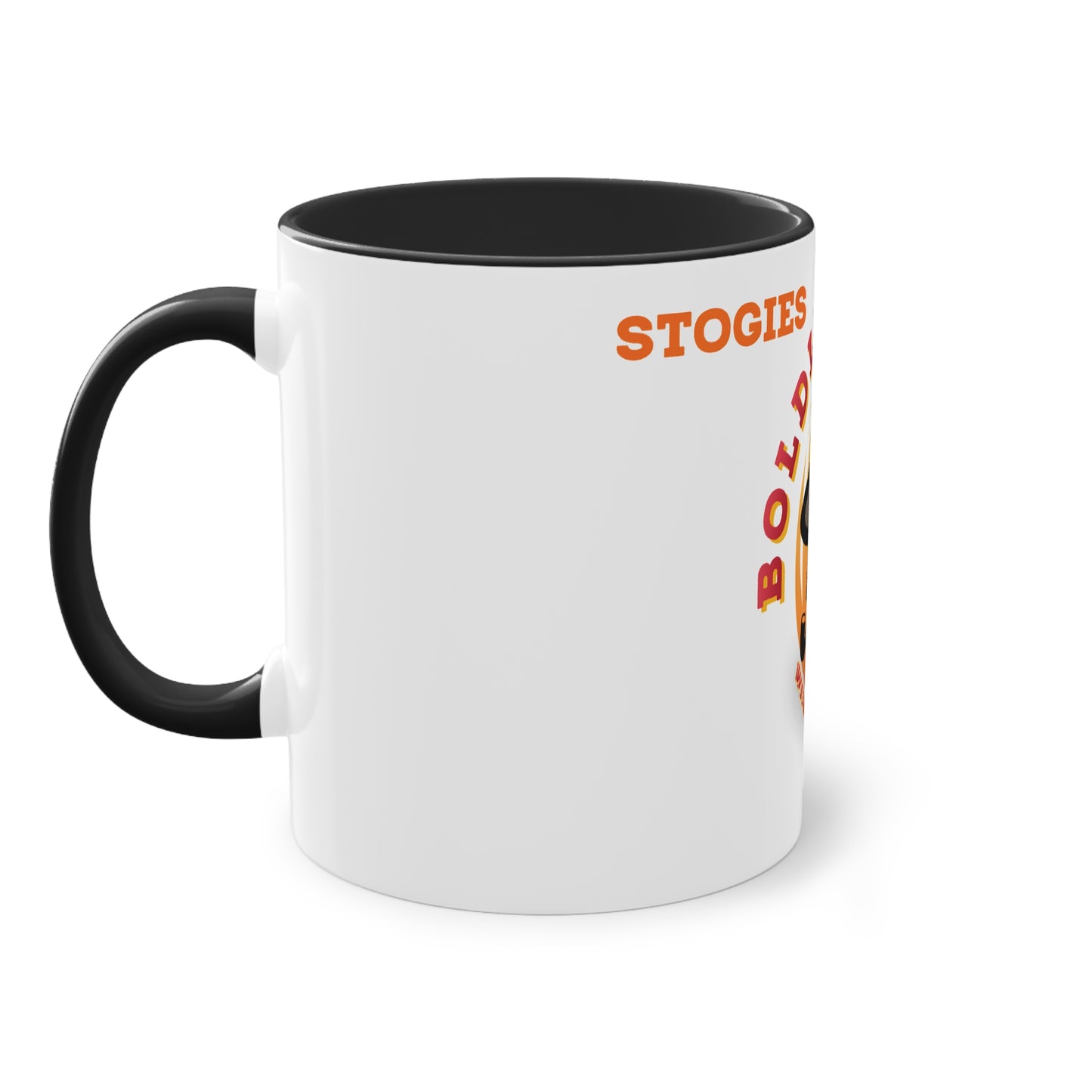 Boldly Brewed Two-Tone Coffee Mug for Coffee Lovers, Unique Gift for Dads, Smokers, Tea Enthusiasts, Perfect for Father's Day, Birthdays