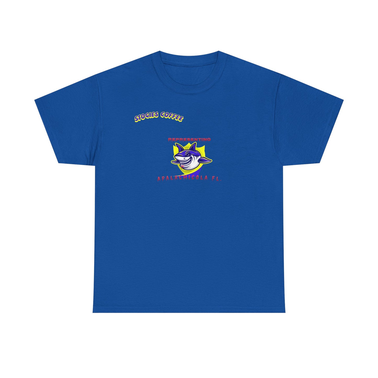Vintage Shark Coffee Tee, Unisex Heavy Cotton Shirt, Beach Lover Gift, Summer Vibe Apparel, Nautical Humor T-Shirt
