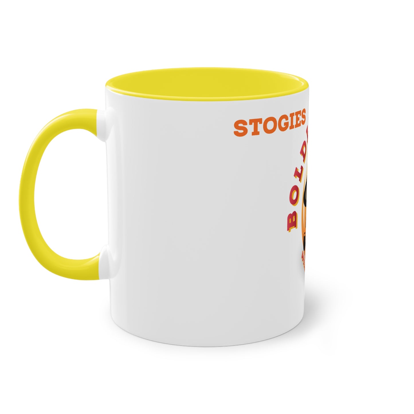 Boldly Brewed Two-Tone Coffee Mug for Coffee Lovers, Unique Gift for Dads, Smokers, Tea Enthusiasts, Perfect for Father's Day, Birthdays