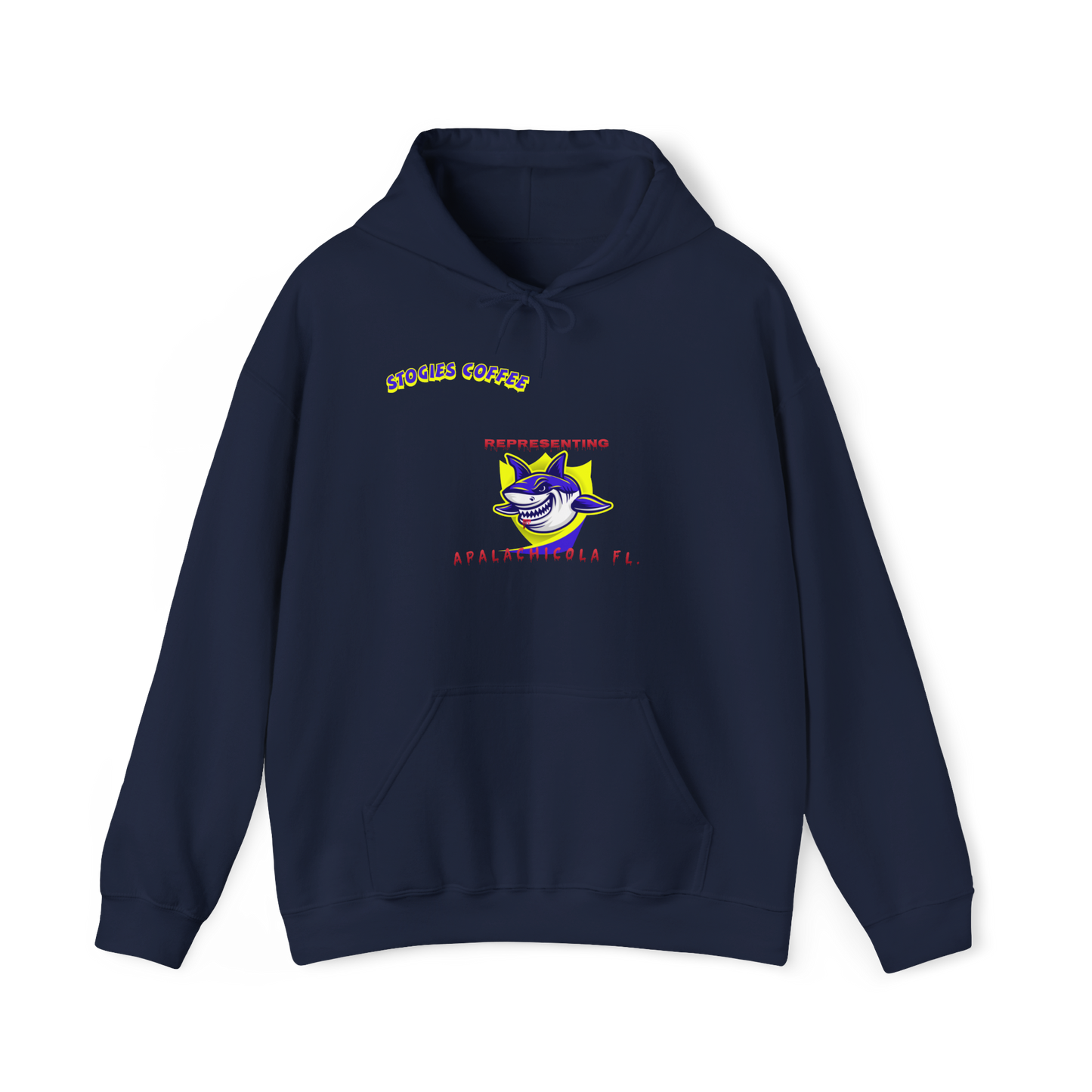Shark-Themed Hooded Sweatshirt, Cozy Apparel, Perfect Gift for Birthdays, Beach Trips, and Casual Outings