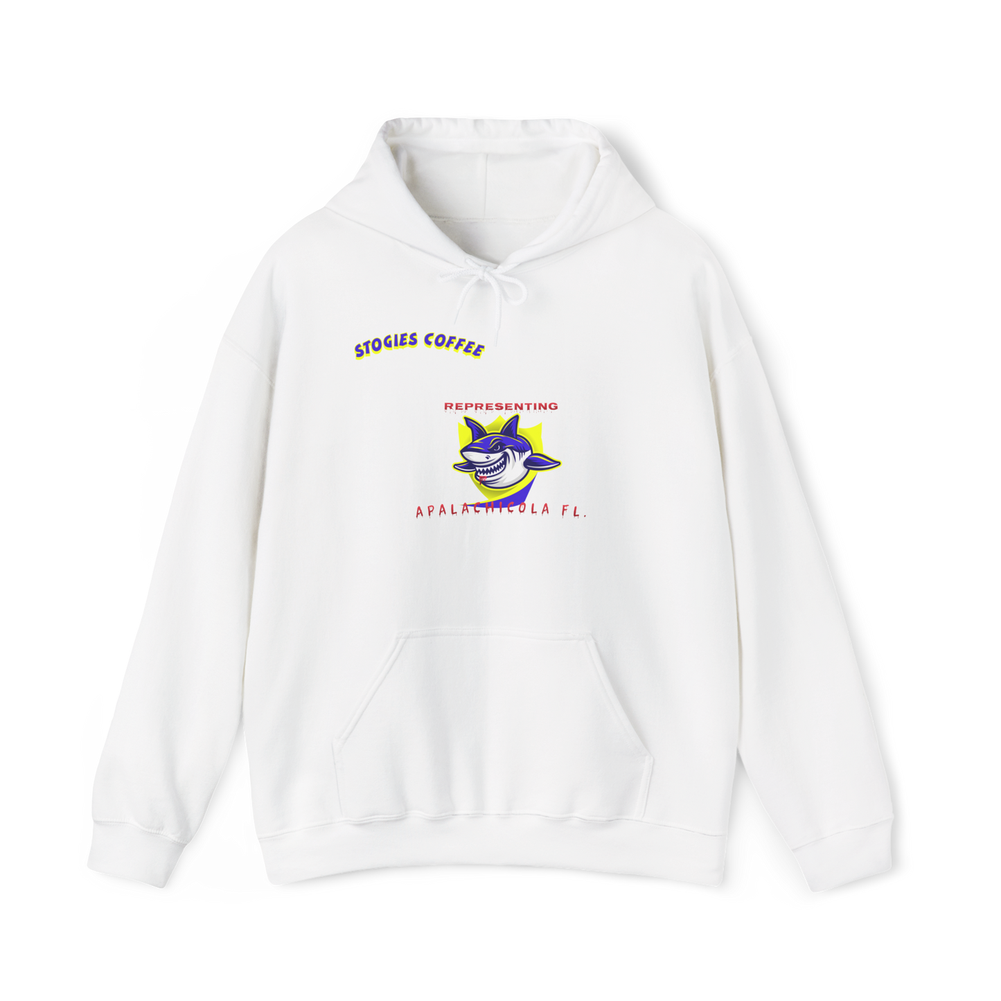Shark-Themed Hooded Sweatshirt, Cozy Apparel, Perfect Gift for Birthdays, Beach Trips, and Casual Outings