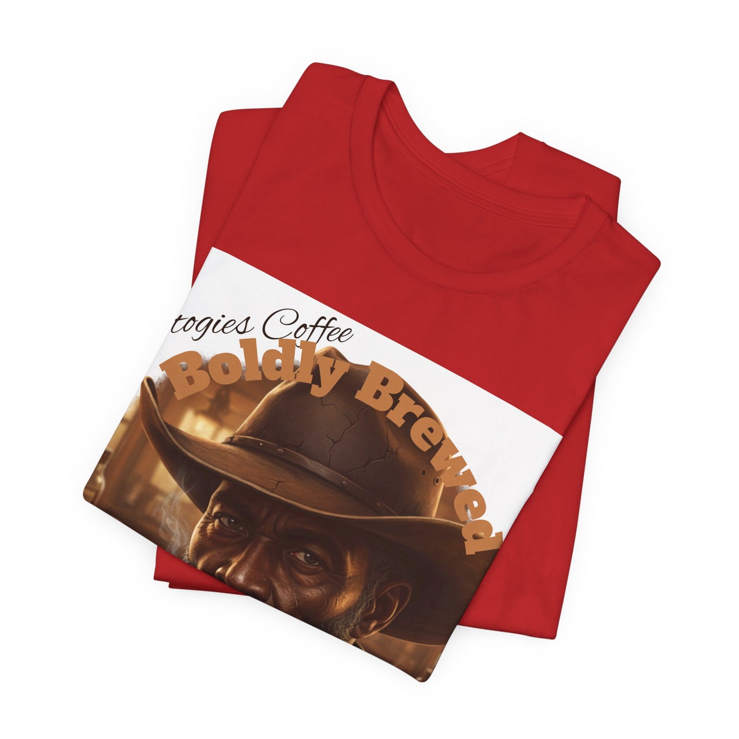 Bold Brew Coffee Tee — "Let's sip through life" Cowboy Coffee T-Shirt