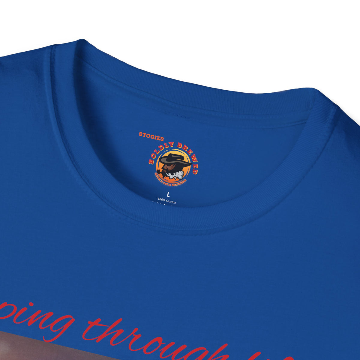 Stogies Coffee “Sipping Through Life” Vintage T-Shirt