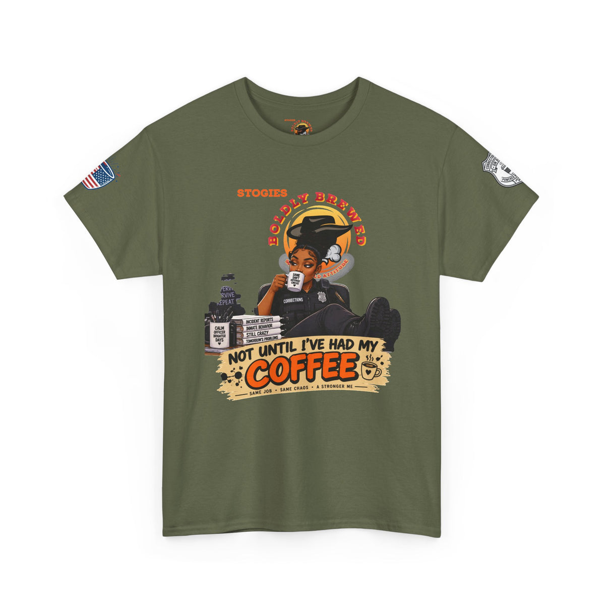 Not Until I’ve Had My Coffee Corrections T-Shirt
