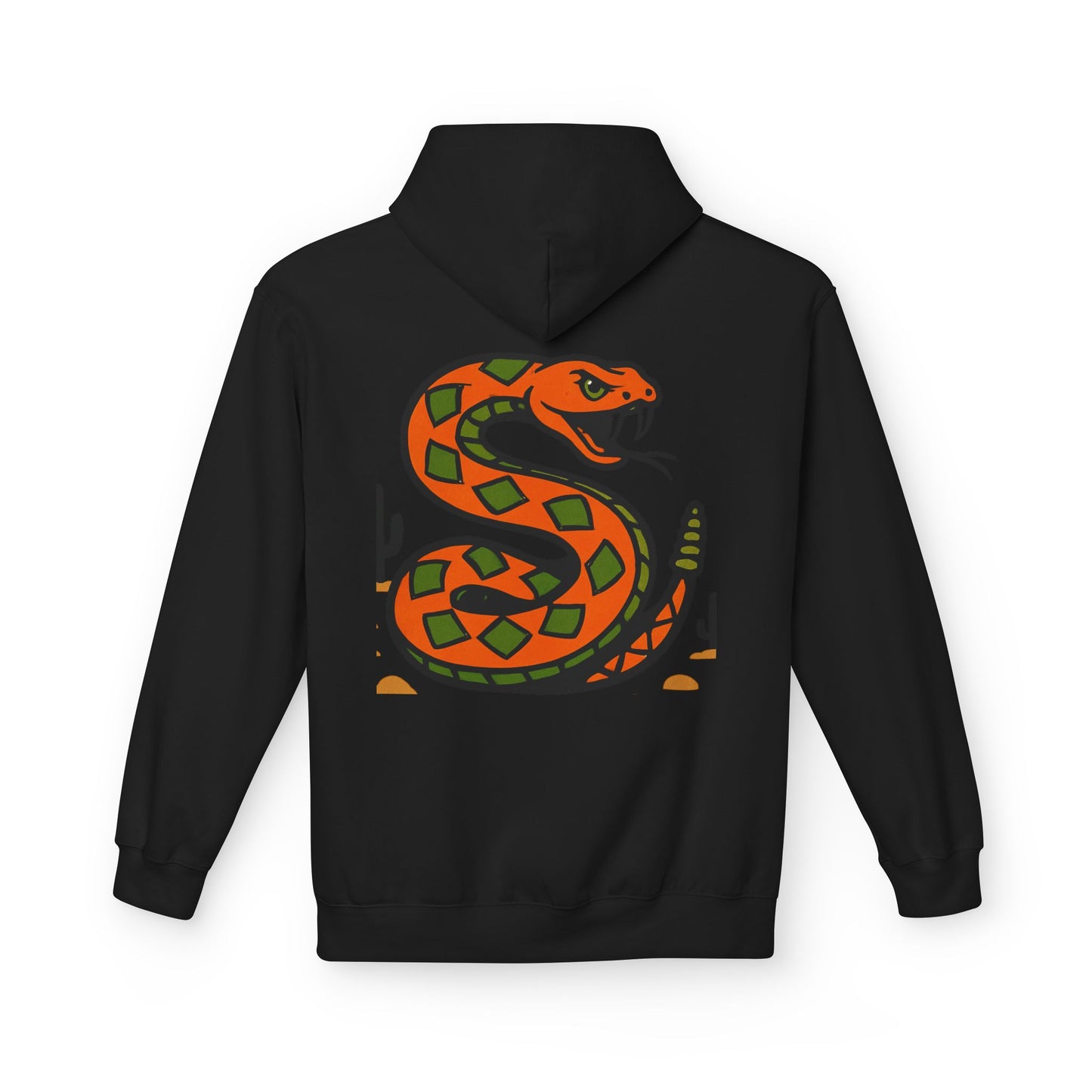 Colorful Snake Design Fleece Hoodie | Unisex Casual Wear for Nature Lovers, Gift for Outdoorsy Friends, Fun Graphic Hoodie, [...]