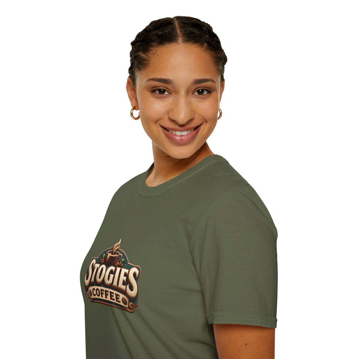 Stogies Coffee Graphic T-Shirt