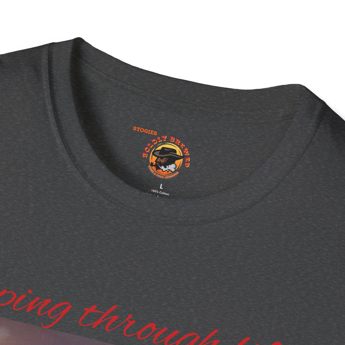 Stogies Coffee “Sipping Through Life” Vintage T-Shirt