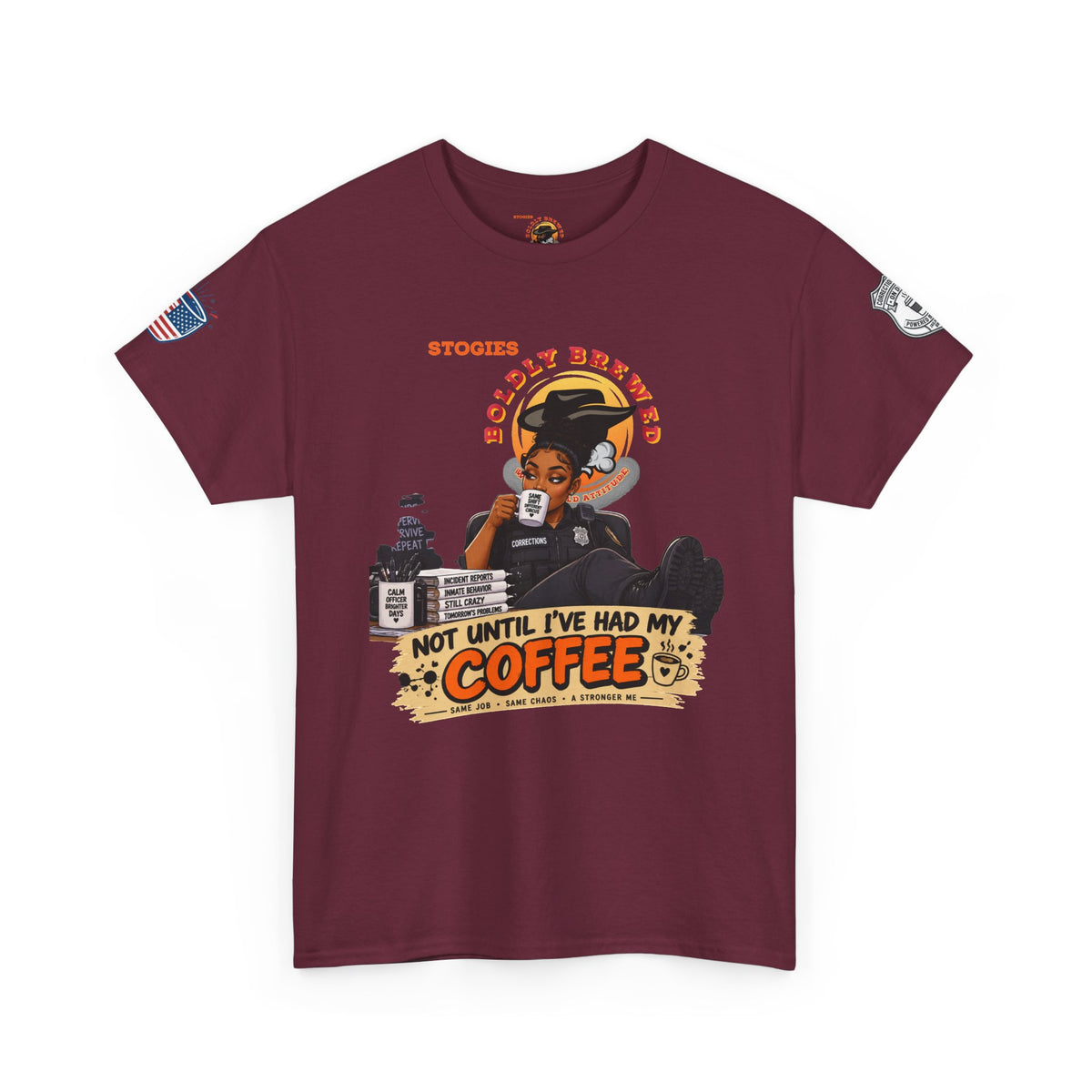 Not Until I’ve Had My Coffee Corrections T-Shirt