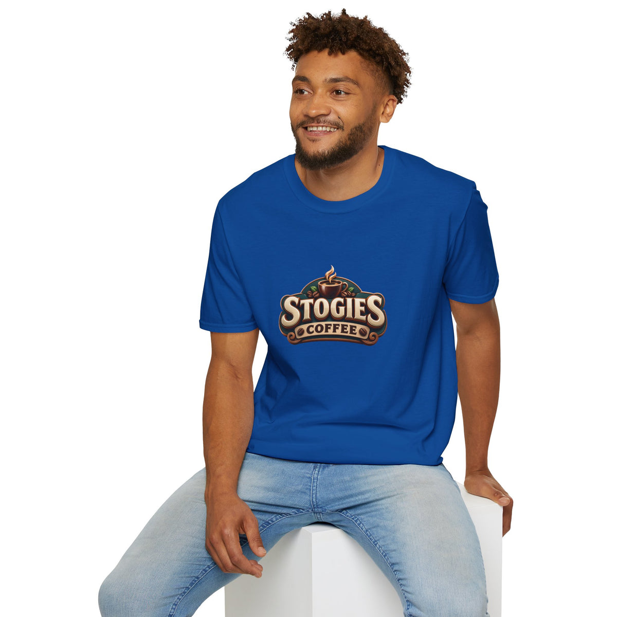 Stogies Coffee Graphic T-Shirt