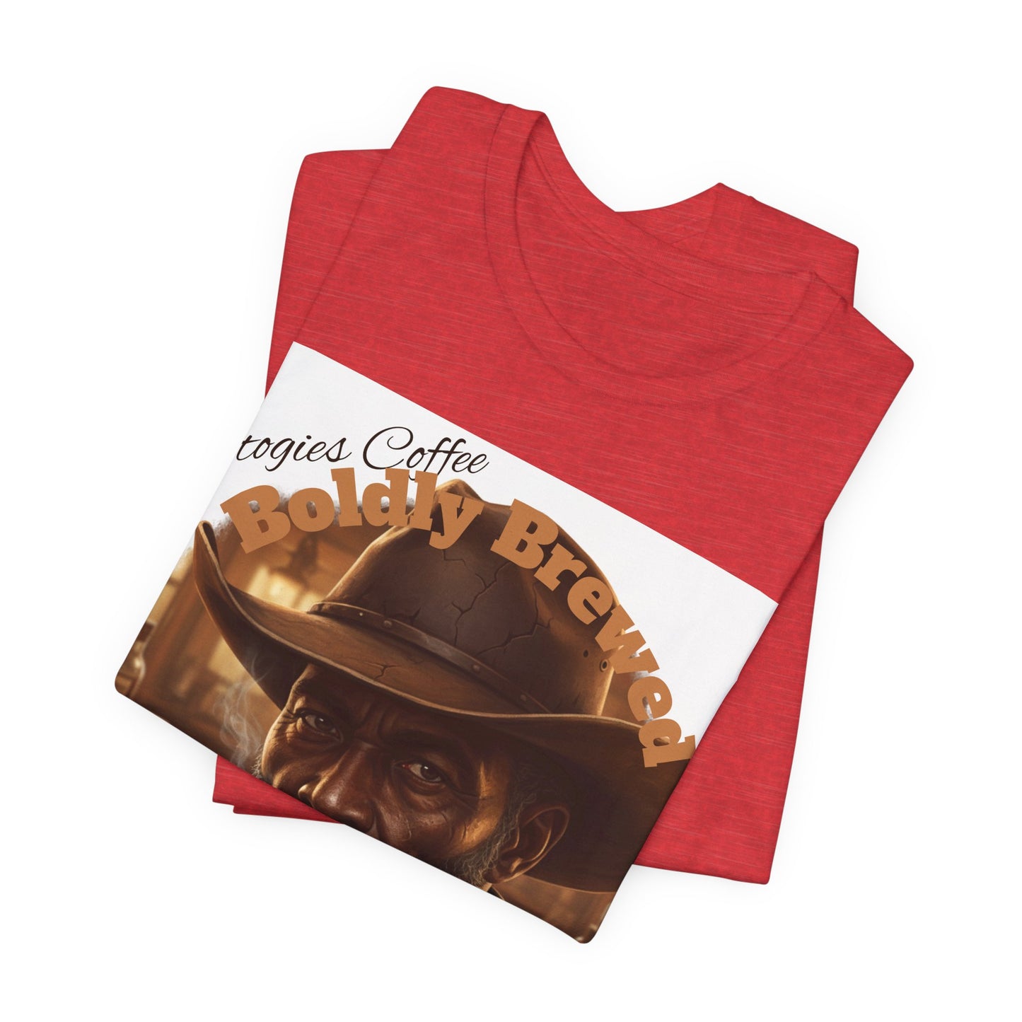 Bold Brew Coffee Tee — "Let's sip through life" Cowboy Coffee T-Shirt