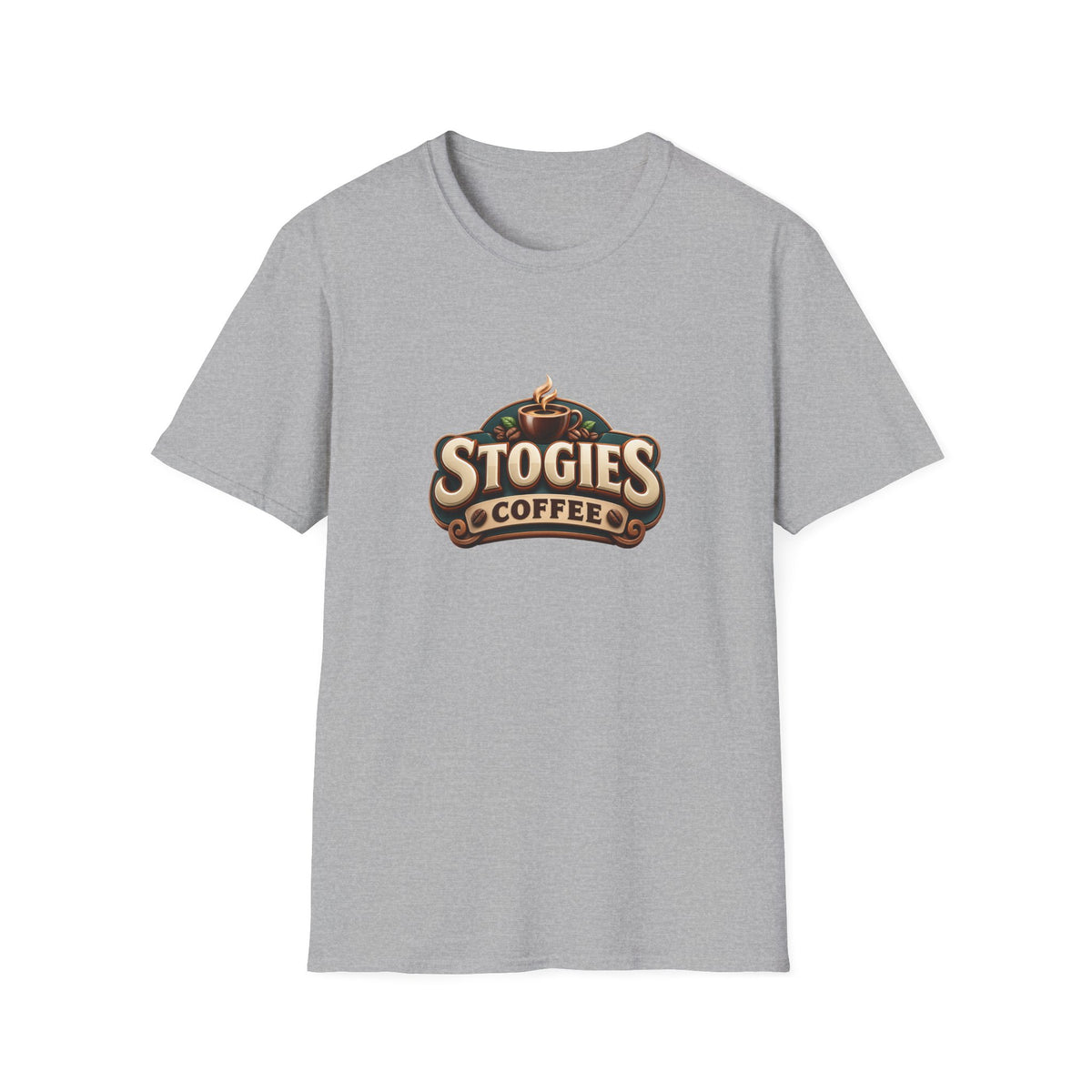 Stogies Coffee Graphic T-Shirt