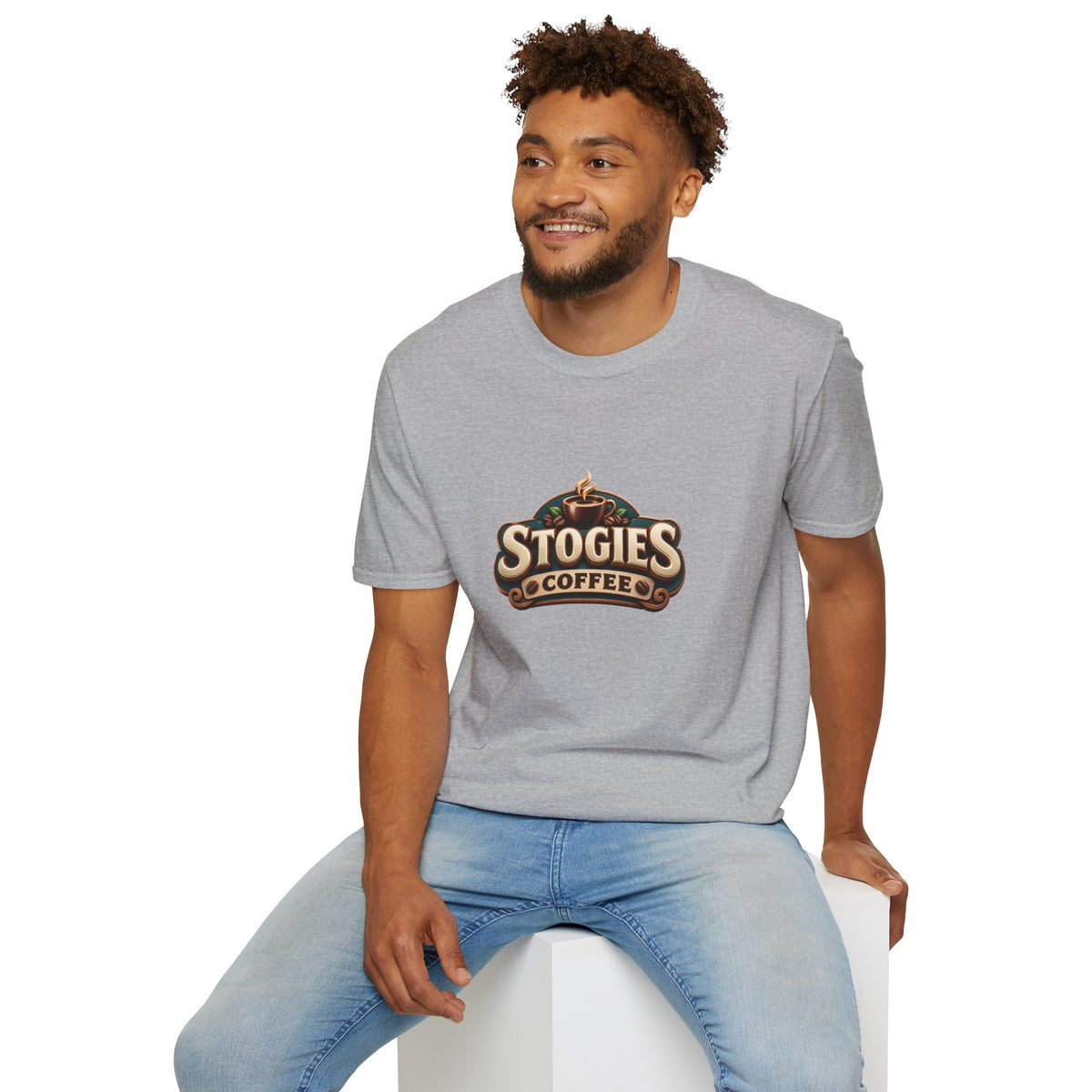 Stogies Coffee Graphic T-Shirt