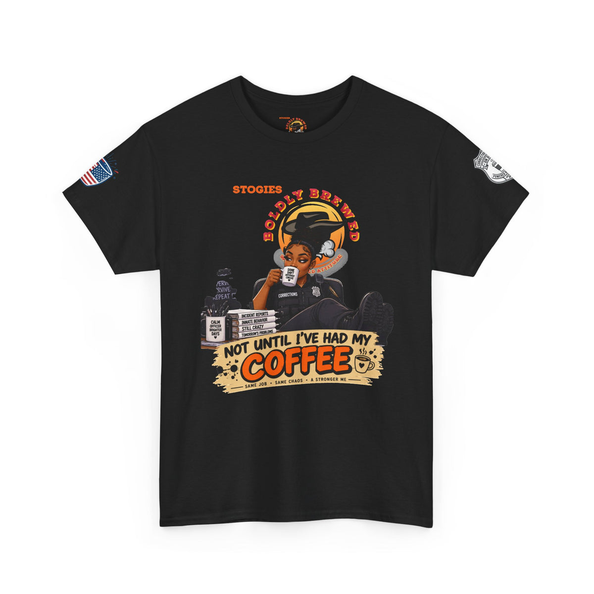 Not Until I’ve Had My Coffee Corrections T-Shirt