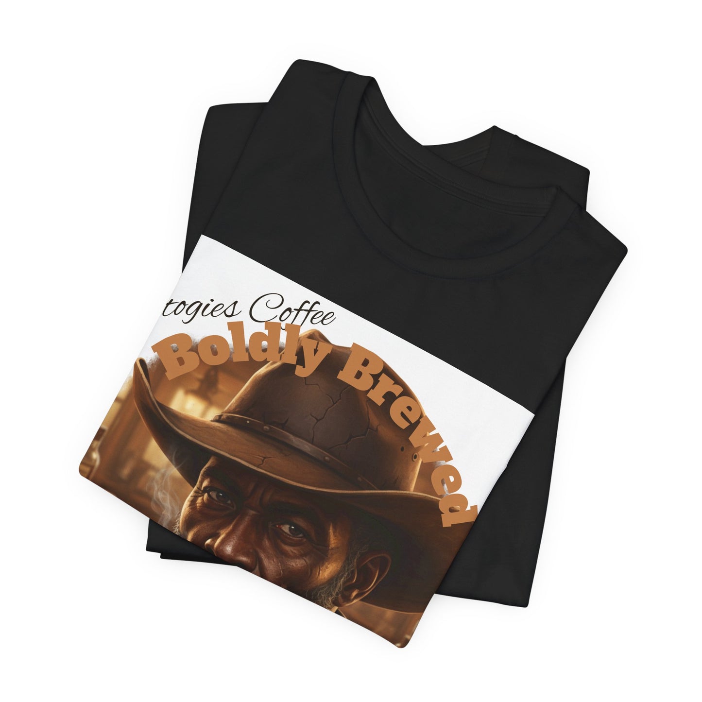 Bold Brew Coffee Tee — "Let's sip through life" Cowboy Coffee T-Shirt