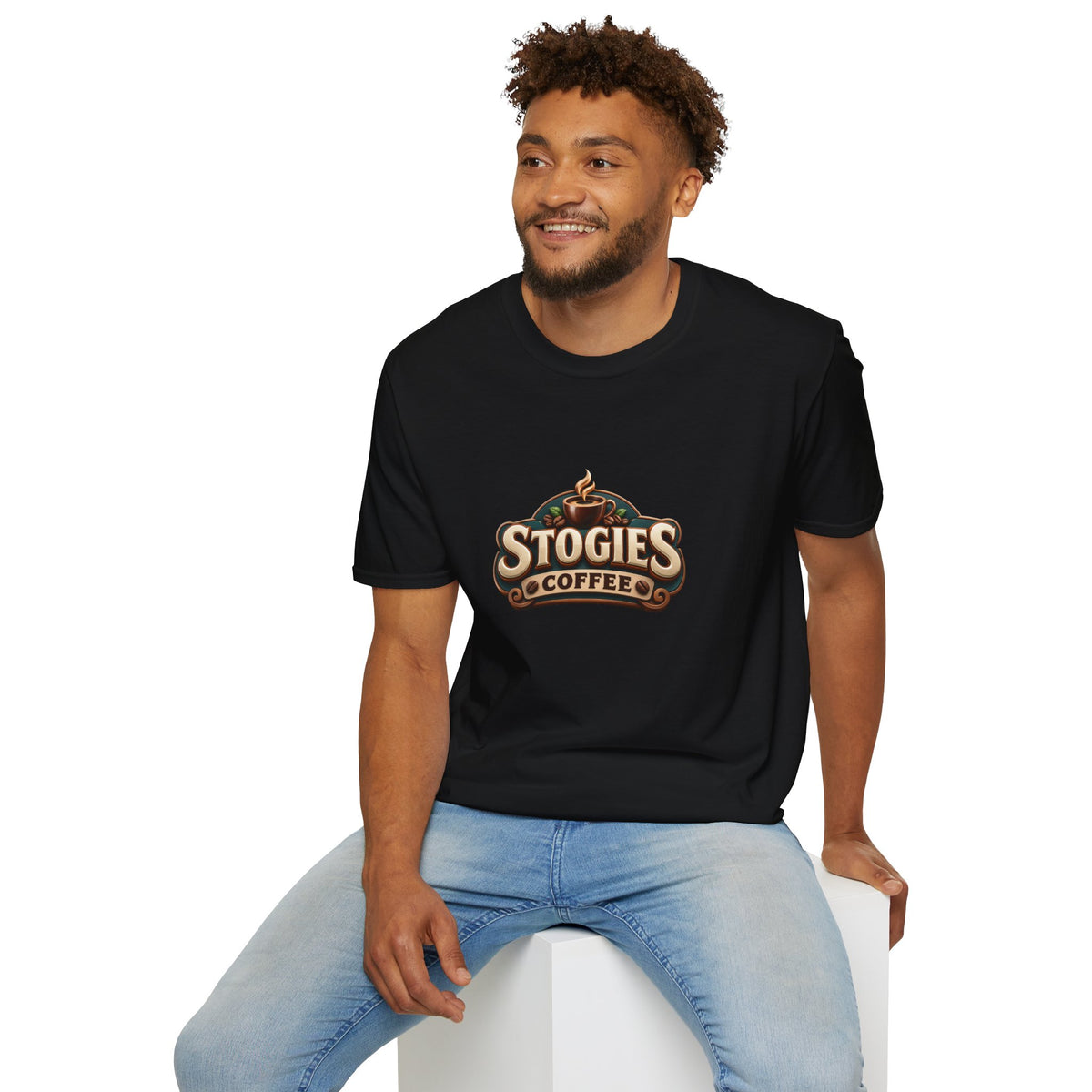 Stogies Coffee Graphic T-Shirt