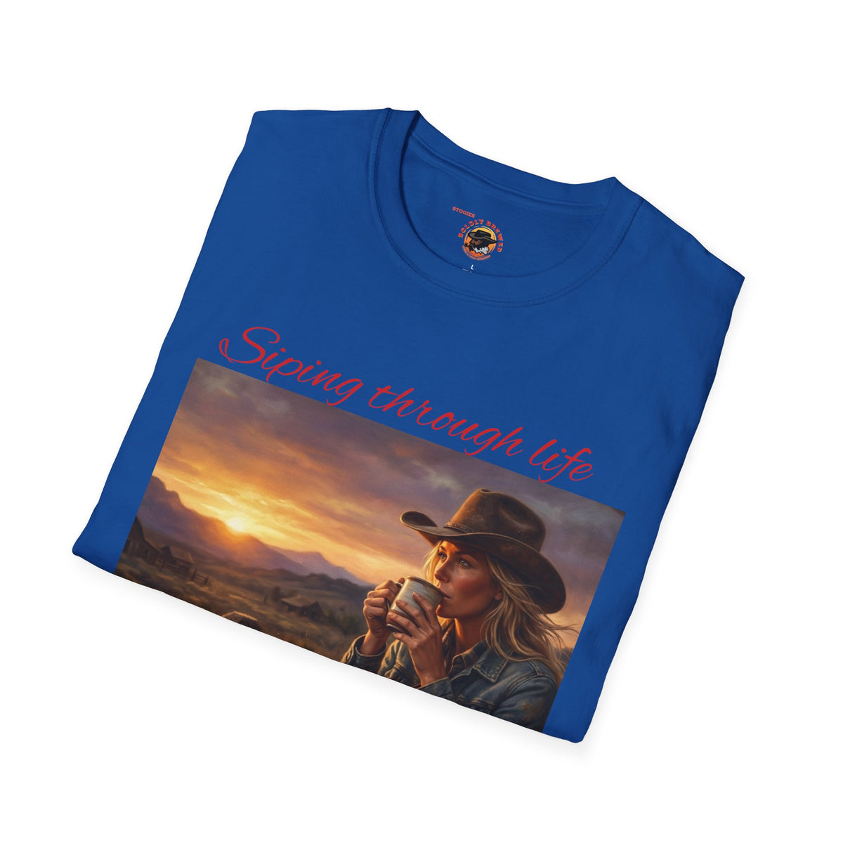 Stogies Coffee “Sipping Through Life” Vintage T-Shirt