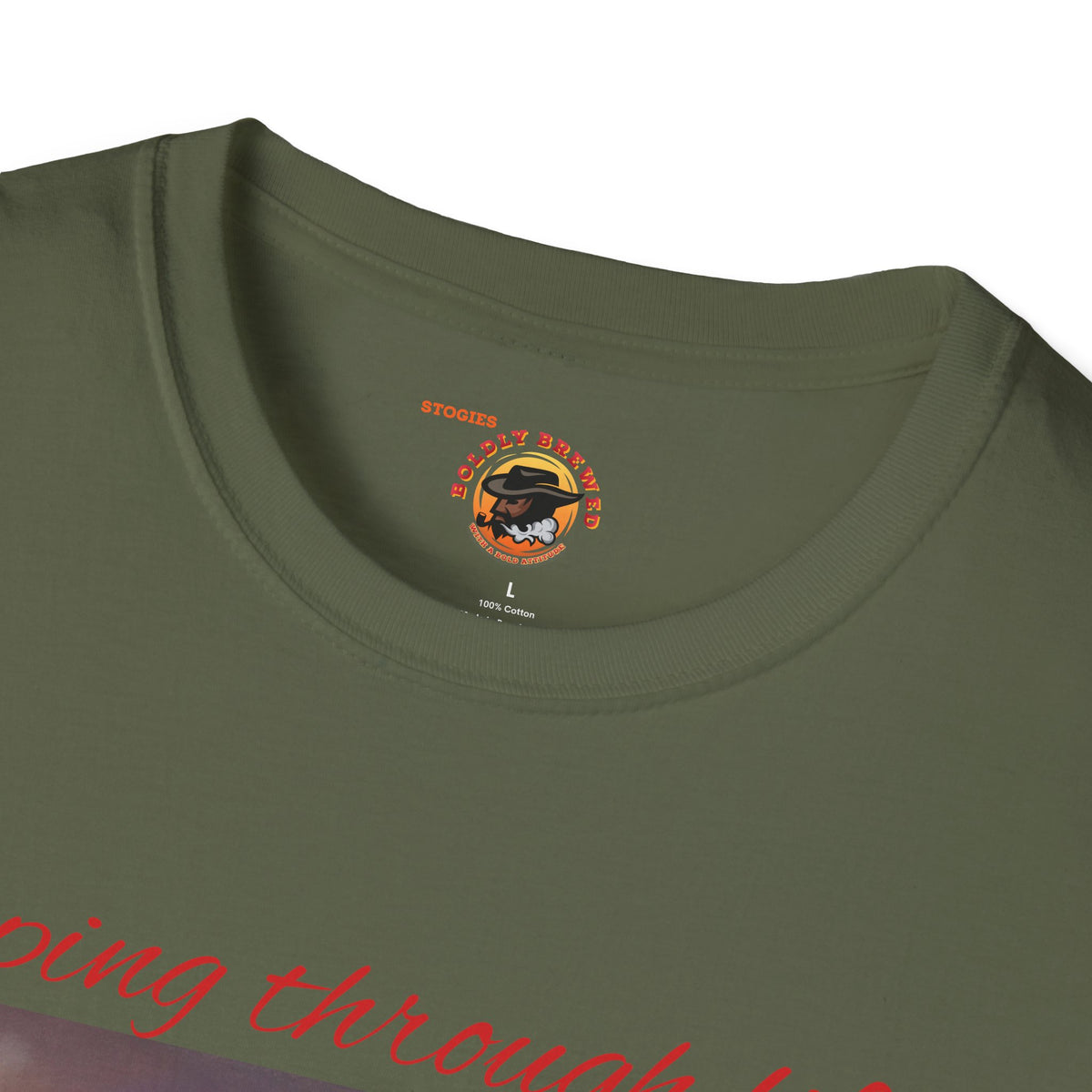 Stogies Coffee “Sipping Through Life” Vintage T-Shirt