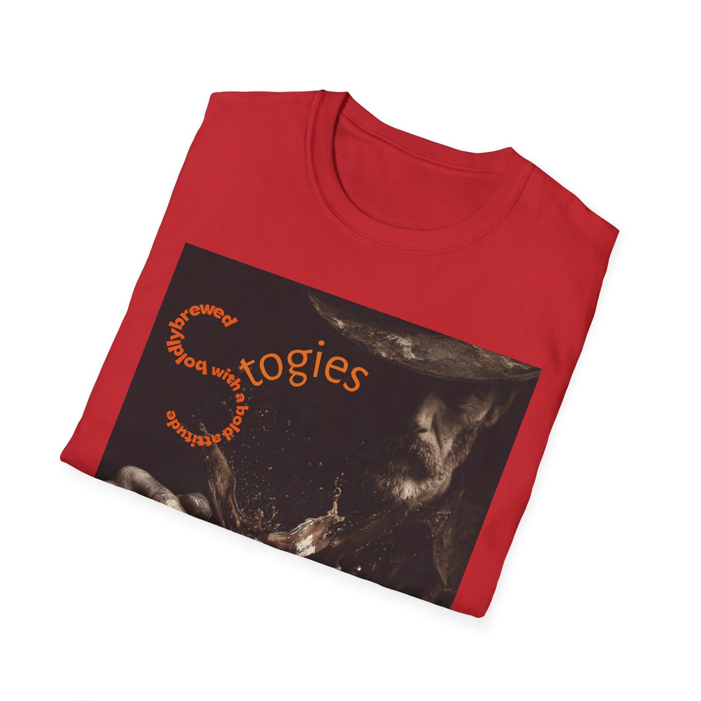 Cigar Stogie Graphic T-Shirt — "Be Bold" Vintage Smoker Design