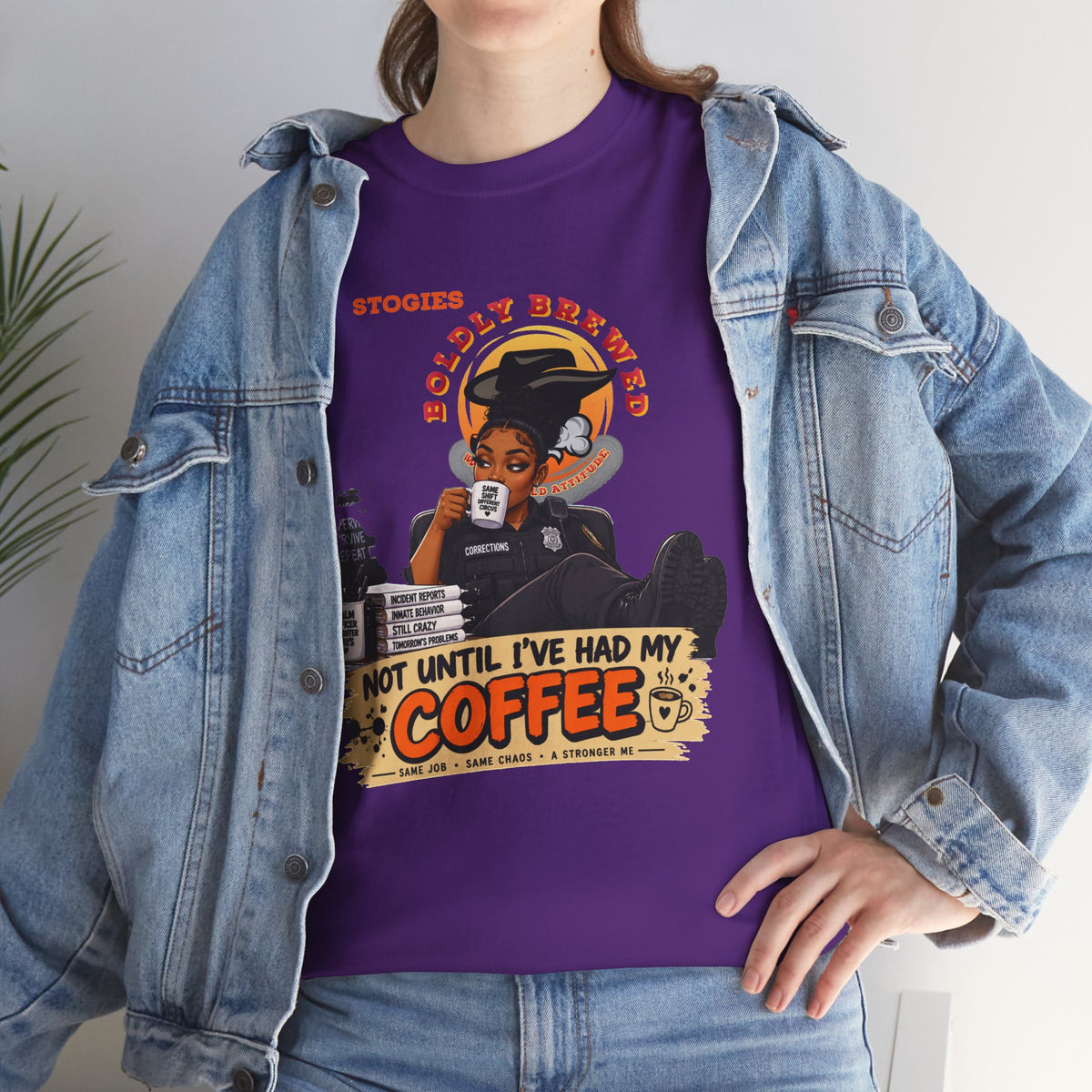 Copy of Not Until I’ve Had My Coffee Corrections T-Shirt
