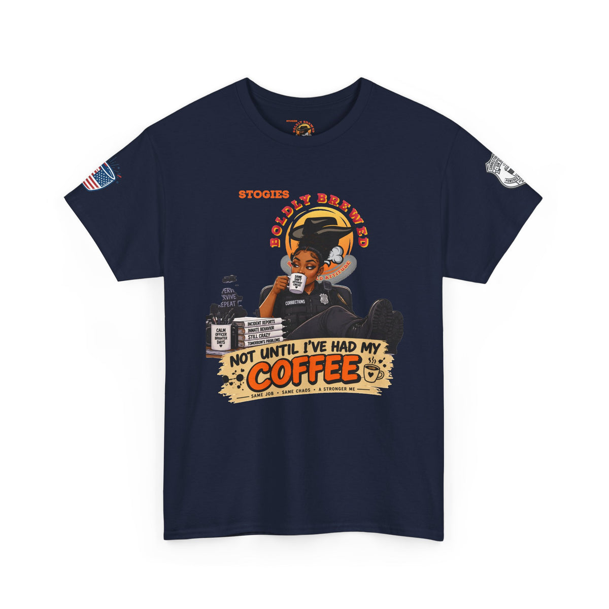 Not Until I’ve Had My Coffee Corrections T-Shirt