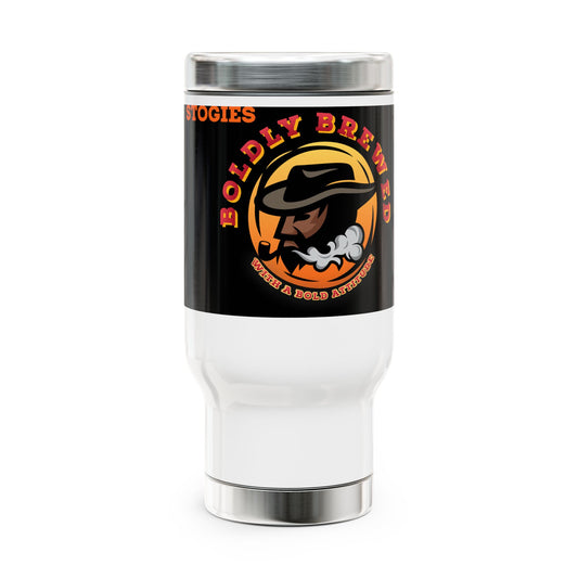 Boldly Brewed Travel Mug for Coffee Lovers, 14oz Stainless Steel Coffee Cup, Perfect Gift for Dad, Outdoor Adventure Mug, Home & [...]
