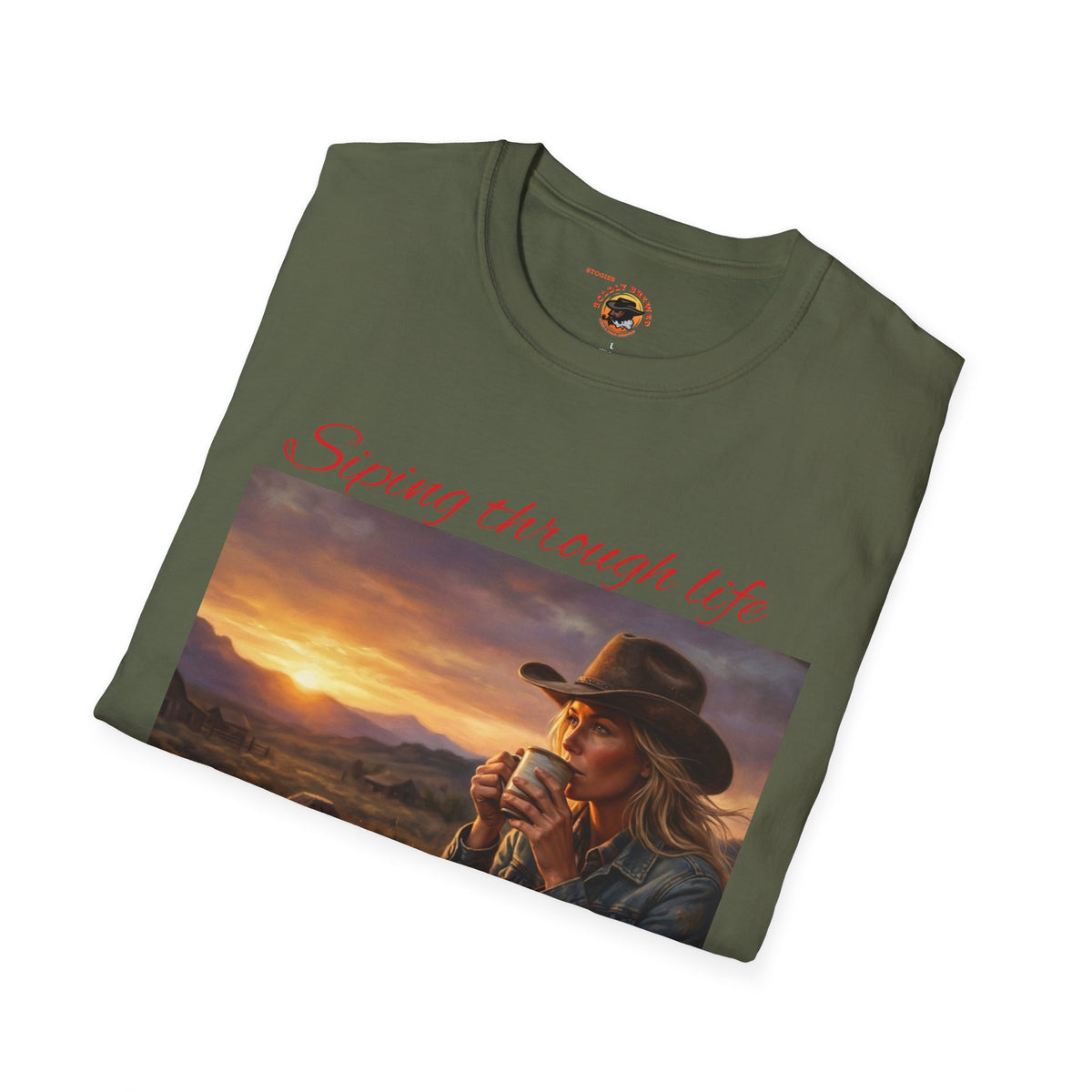 Stogies Coffee “Sipping Through Life” Vintage T-Shirt