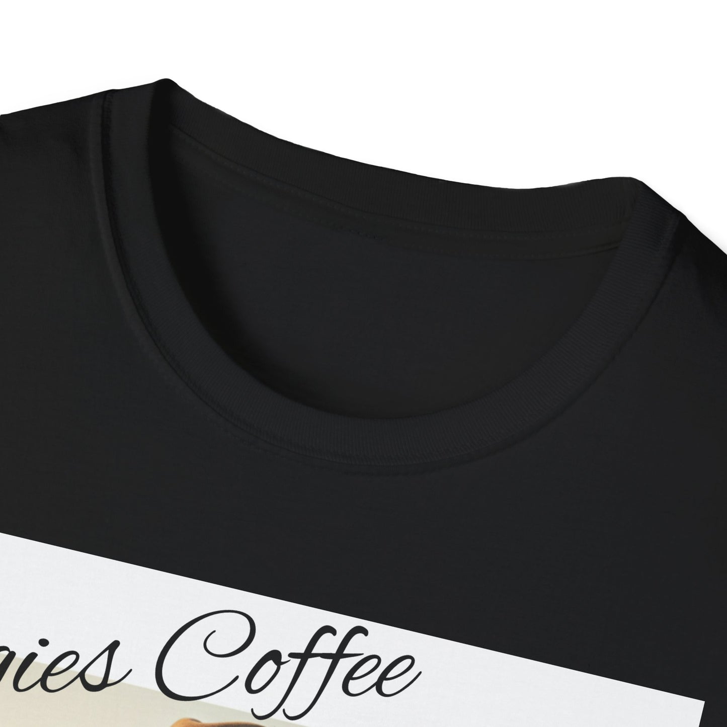 Stogies Coffee Cowgirl T-Shirt — Rugged Cowgirl Sipping Coffee