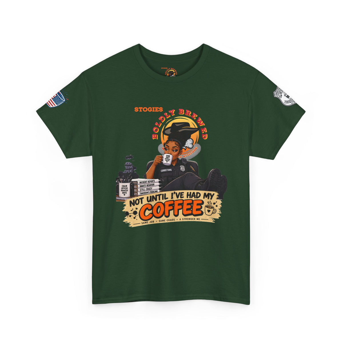 Not Until I’ve Had My Coffee Corrections T-Shirt