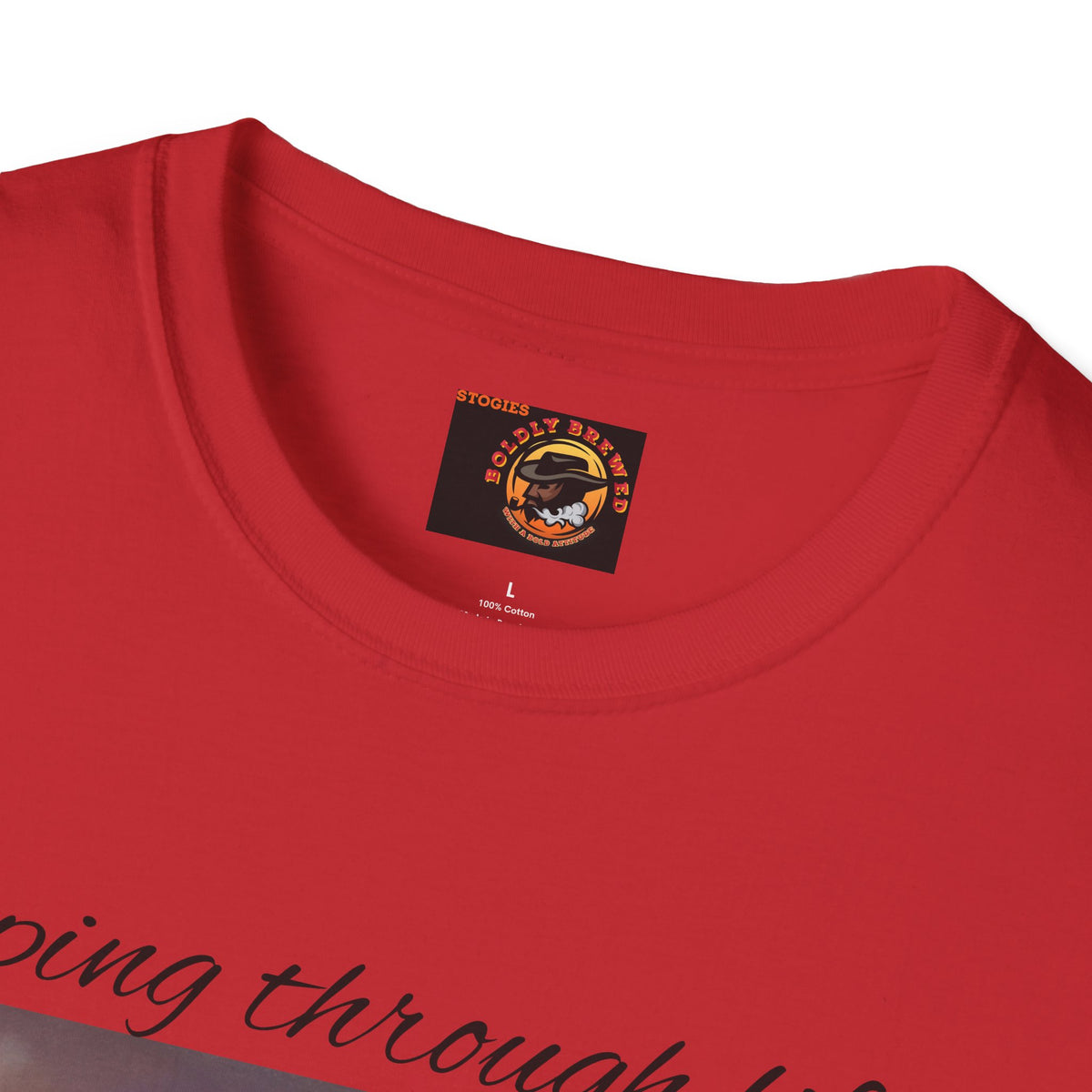 Stogies Coffee “Sipping Through Life” Vintage T-Shirt