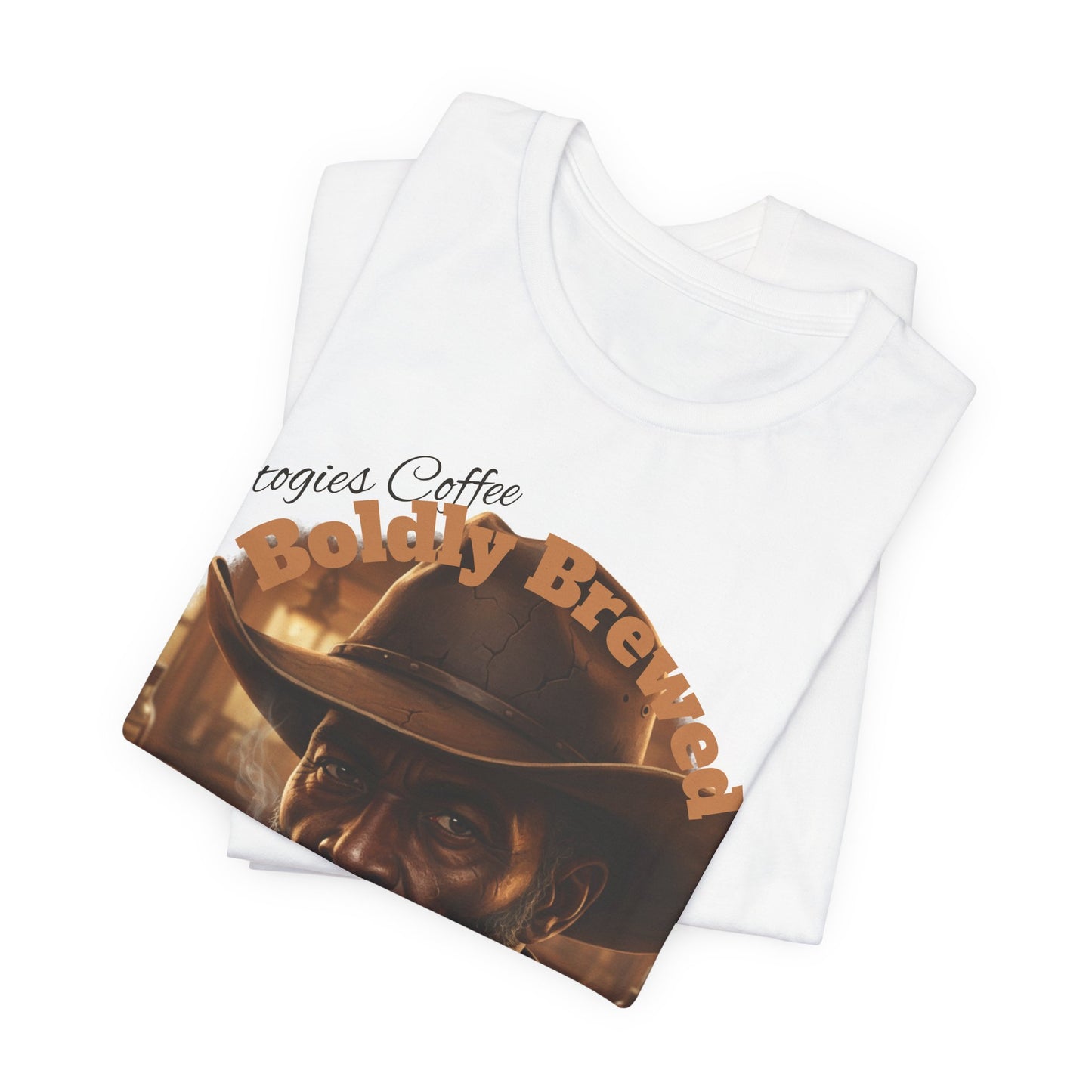 Bold Brew Coffee Tee — "Let's sip through life" Cowboy Coffee T-Shirt