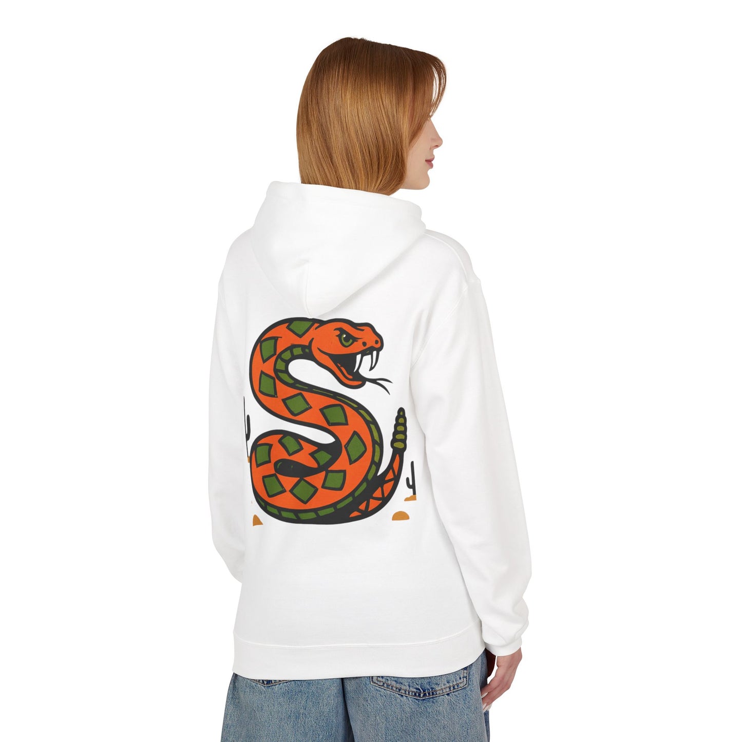 Colorful Snake Design Fleece Hoodie | Unisex Casual Wear for Nature Lovers, Gift for Outdoorsy Friends, Fun Graphic Hoodie, [...]