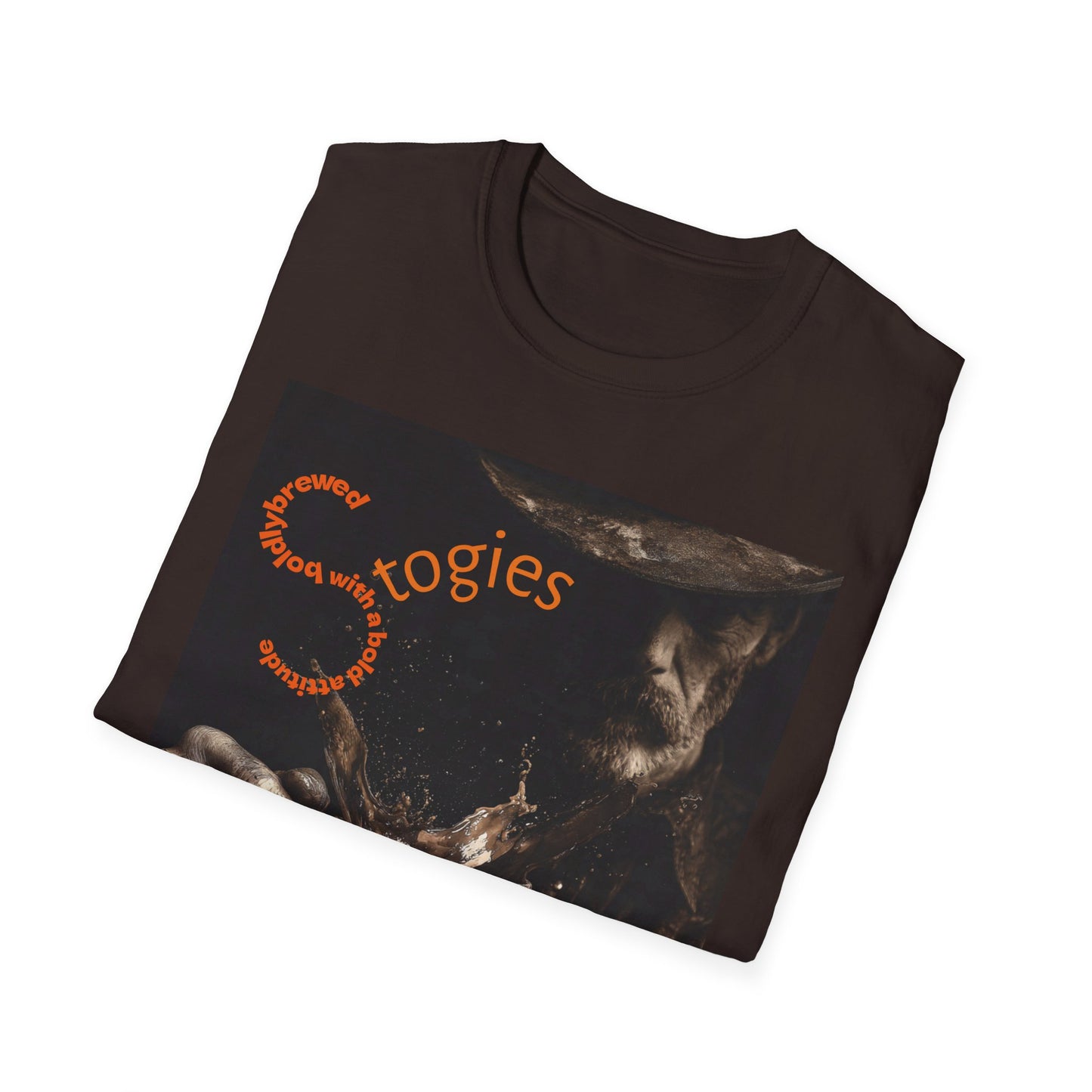 Cigar Stogie Graphic T-Shirt — "Be Bold" Vintage Smoker Design