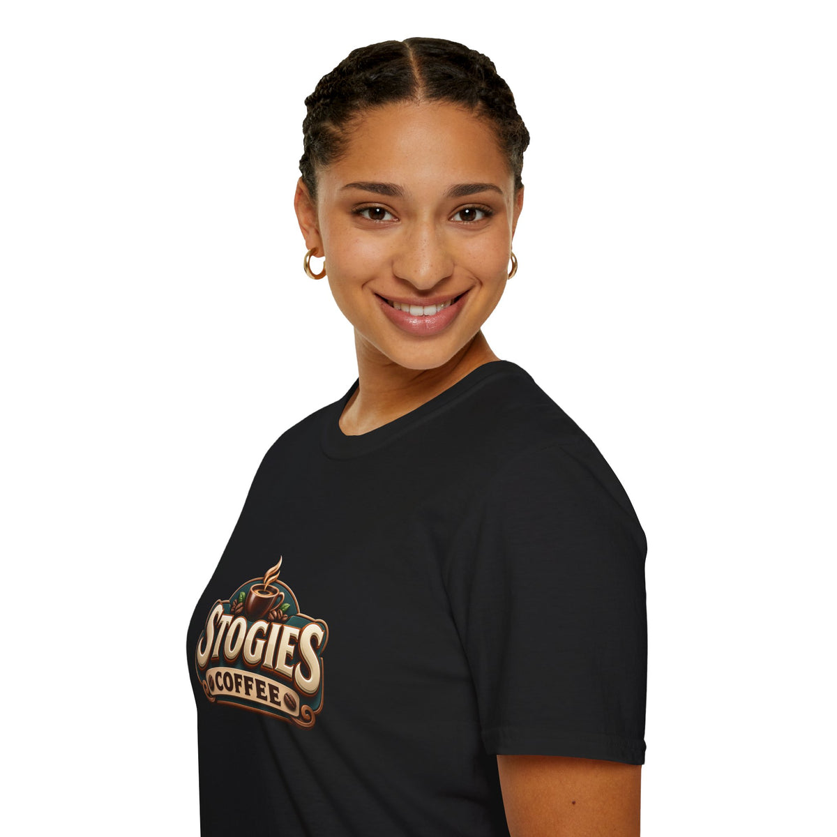 Stogies Coffee Graphic T-Shirt