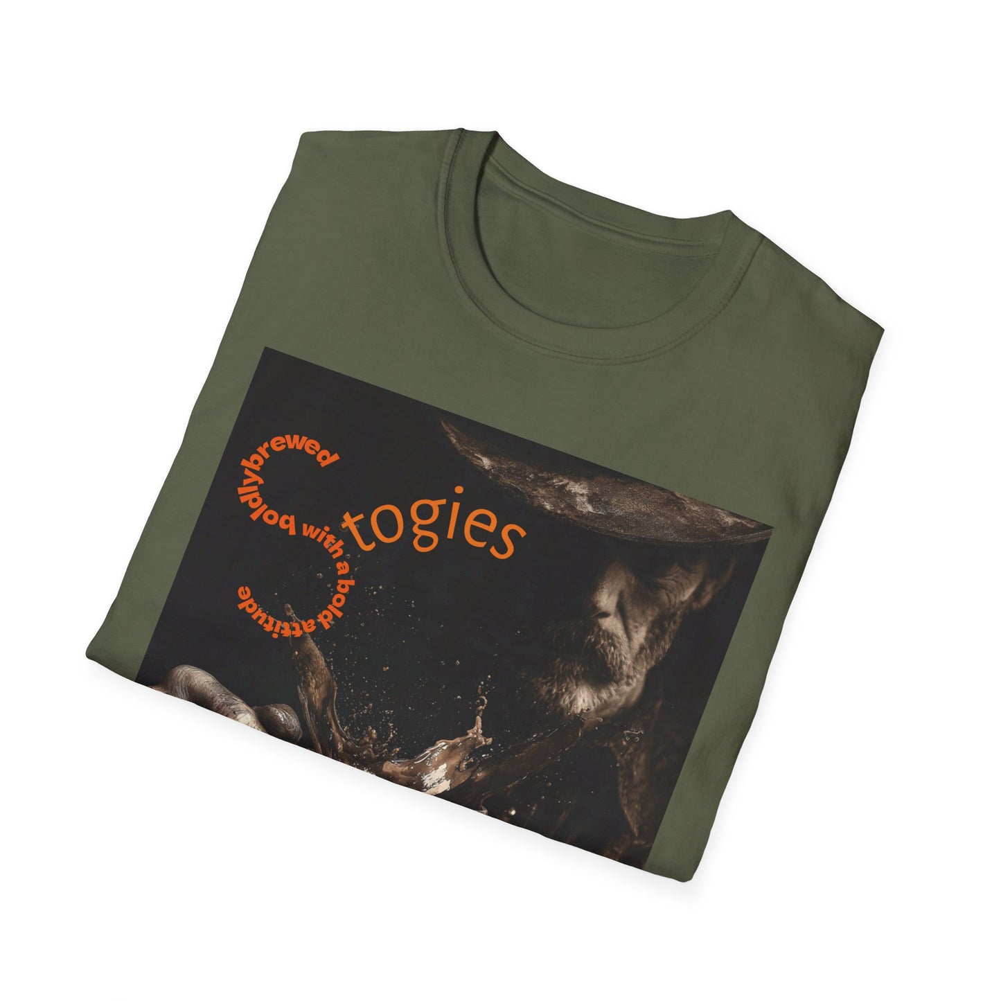 Cigar Stogie Graphic T-Shirt — "Be Bold" Vintage Smoker Design