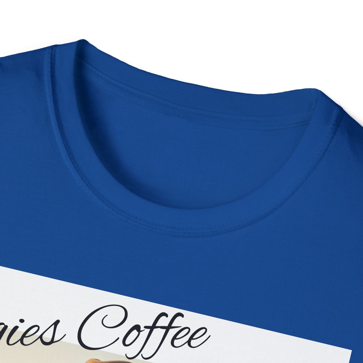 Stogies Coffee Cowgirl T-Shirt — Rugged Cowgirl Sipping Coffee