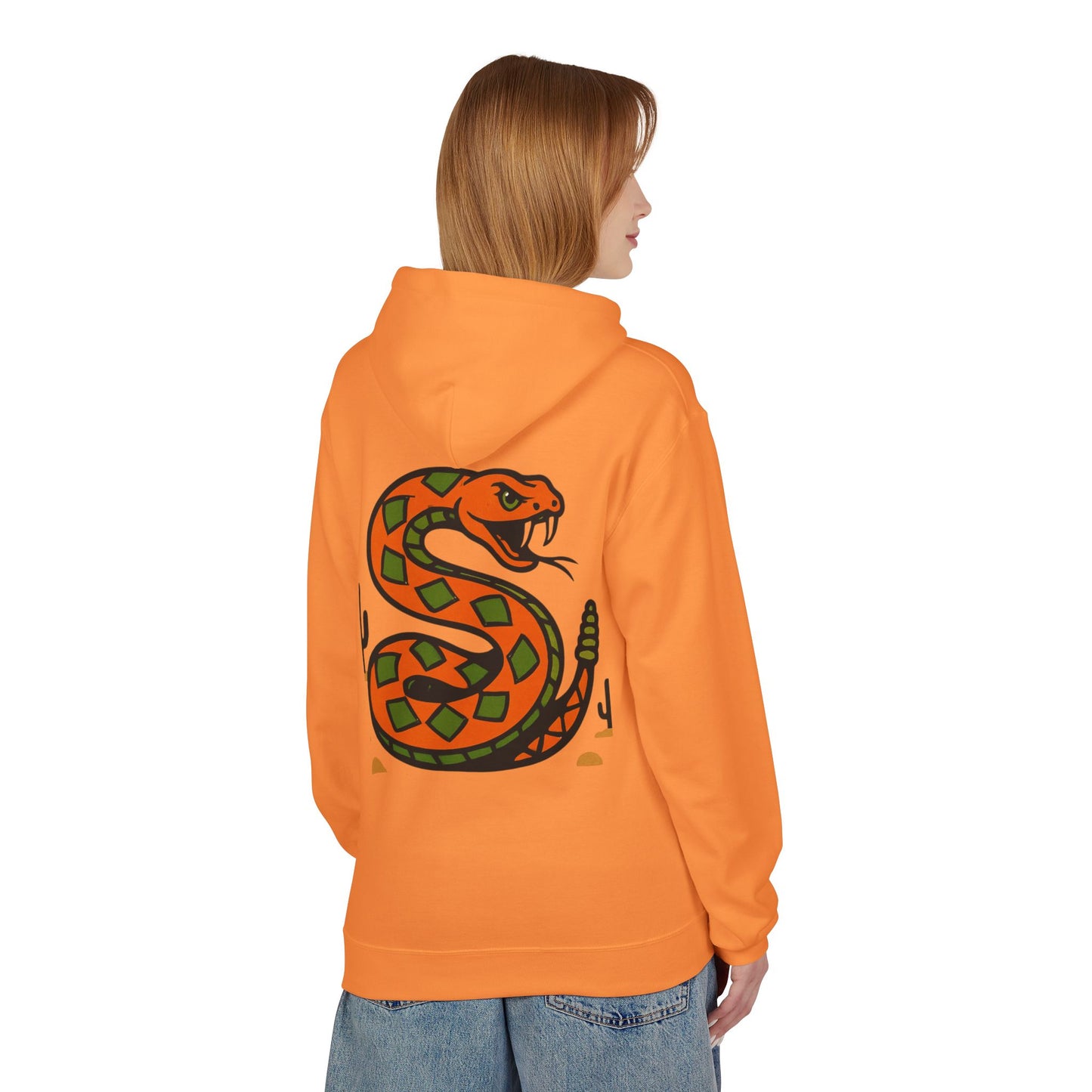 Colorful Snake Design Fleece Hoodie | Unisex Casual Wear for Nature Lovers, Gift for Outdoorsy Friends, Fun Graphic Hoodie, [...]