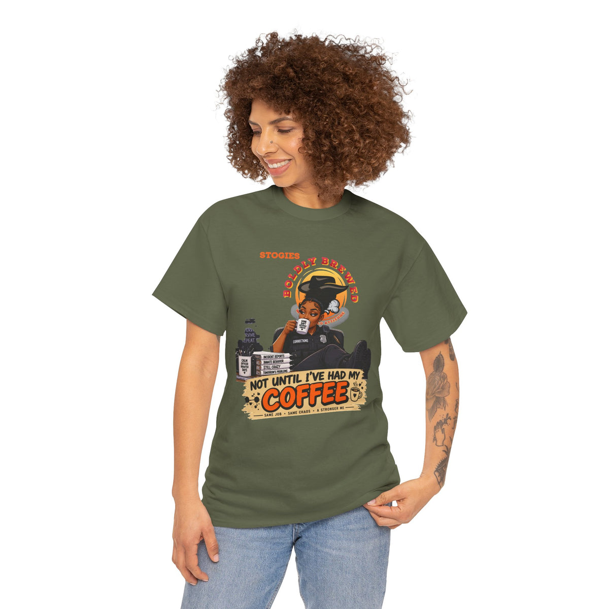Copy of Not Until I’ve Had My Coffee Corrections T-Shirt