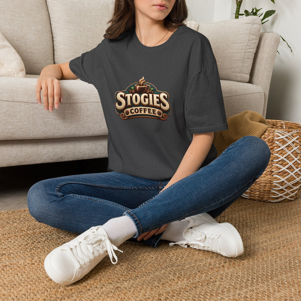 Stogies Coffee Graphic T-Shirt