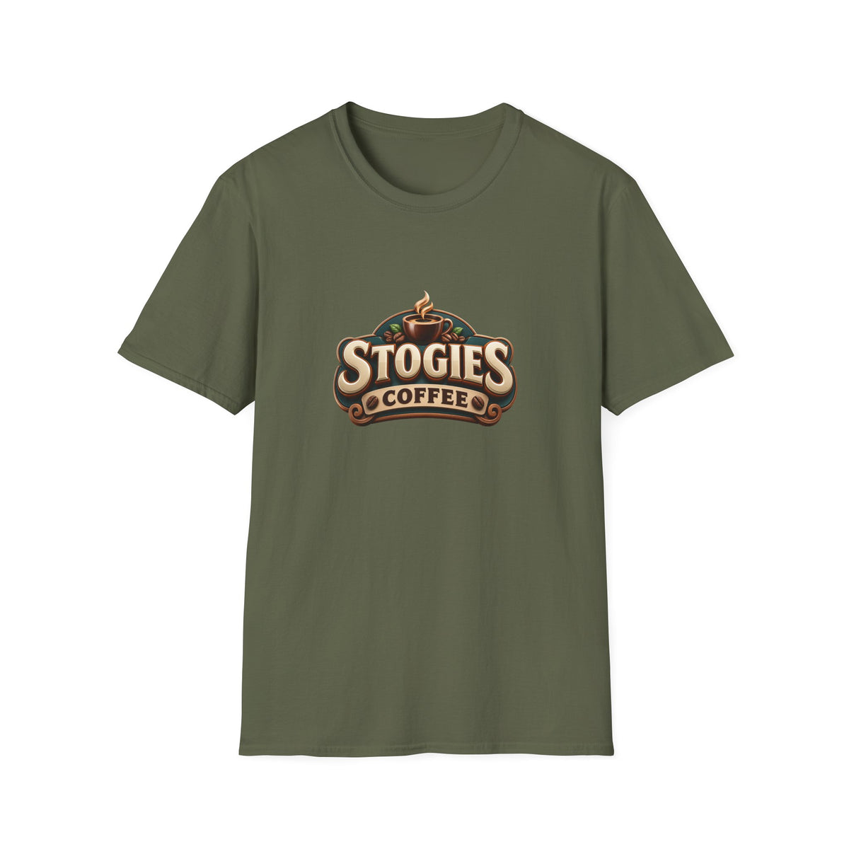 Stogies Coffee Graphic T-Shirt